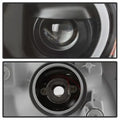 SPYDER headlights close-up