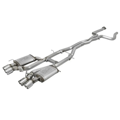aFe polished cat-back exhaust