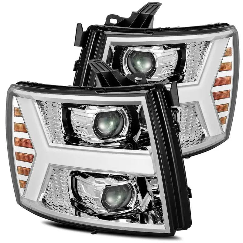AlphaRex chrome headlights