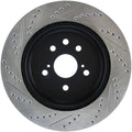Stoptech auto part installed view