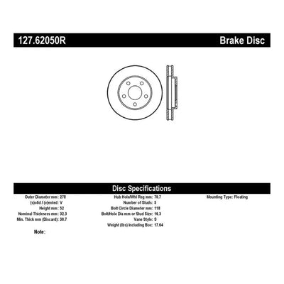 Stoptech auto part