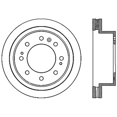 Stoptech silver auto part