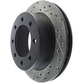Stoptech auto part close-up