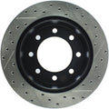 Stoptech auto part installed view
