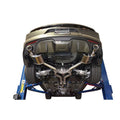 Injen cat-back exhaust close-up