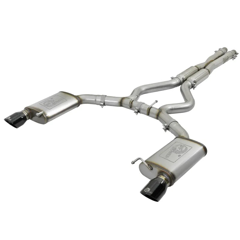 aFe black cat-back exhaust