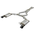 aFe black cat-back exhaust