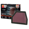 K&N Engineering air filter detail