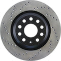 Stoptech auto part close-up