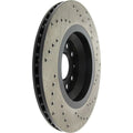 Stoptech auto part installed view