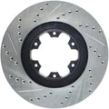 Stoptech auto part installed view