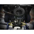 aFe cat-back exhaust detail