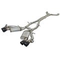 aFe black cat-back exhaust