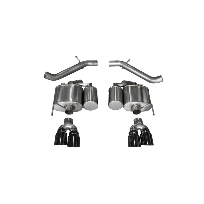 CORSA Performance black axle-back exhaust