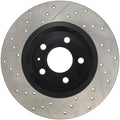 Stoptech auto part installed view