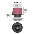 K&N Engineering air filter detail