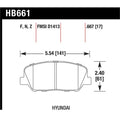 Hawk Performance auto part close-up