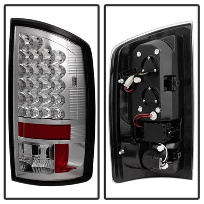 SPYDER chrome tail light