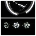SPYDER headlights close-up