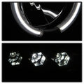 SPYDER headlights close-up