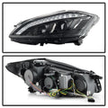 SPYDER headlights close-up