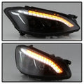 SPYDER headlights installed view