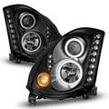 ANZO headlights detail
