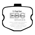 EBC auto part detail
