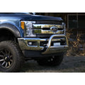 LUND light bar installed view