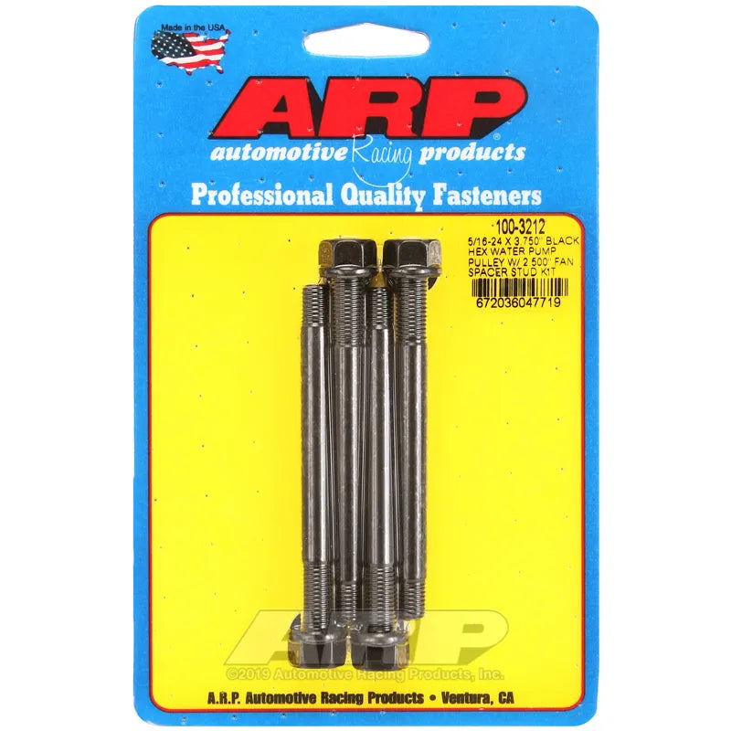 ARP black spacers