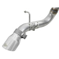 aFe cat-back exhaust close-up
