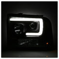 SPYDER headlights close-up