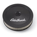 Edelbrock auto part installed view
