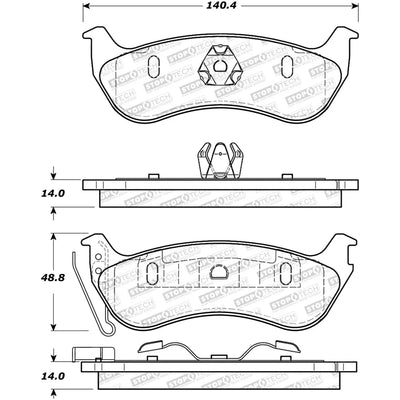 Stoptech auto part