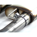 aFe cat-back exhaust close-up
