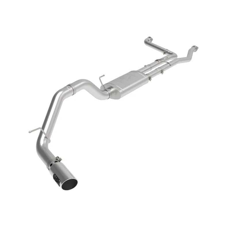 aFe polished cat-back exhaust