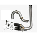 aFe exhaust installed view