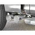 aFe cat-back exhaust installed view