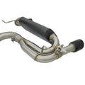 aFe cat-back exhaust close-up