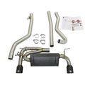 aFe cat-back exhaust detail