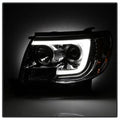 SPYDER headlights close-up
