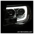 SPYDER headlights installed view