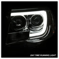 SPYDER headlights close-up