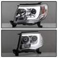 SPYDER headlights close-up