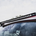 Ford Racing light bar close-up