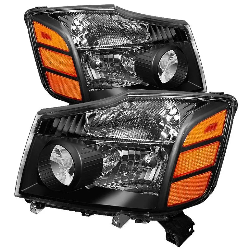 SPYDER black headlights