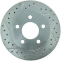 Stoptech auto part installed view