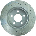 Stoptech auto part close-up