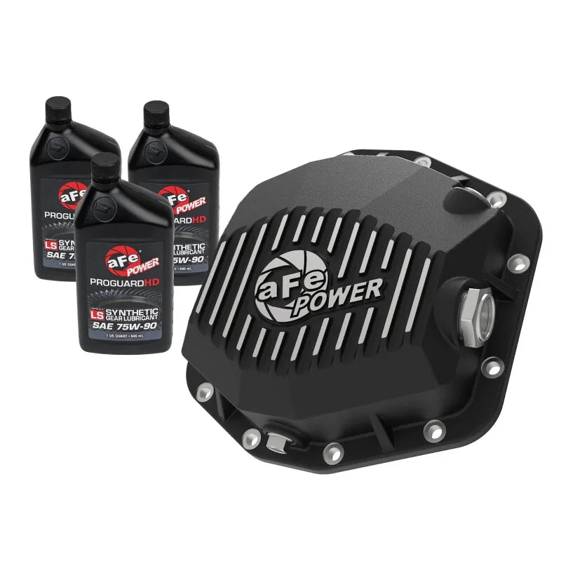 aFe black differential cover