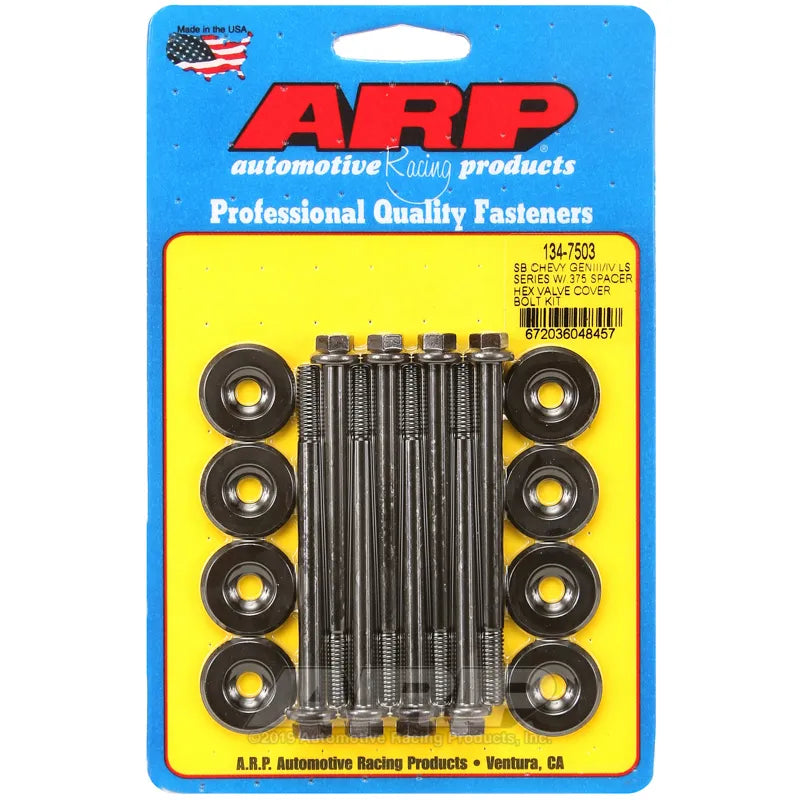 ARP black spacers